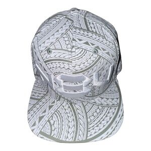 NWT N8V Tribal Native Hawaii Hat Double Portion